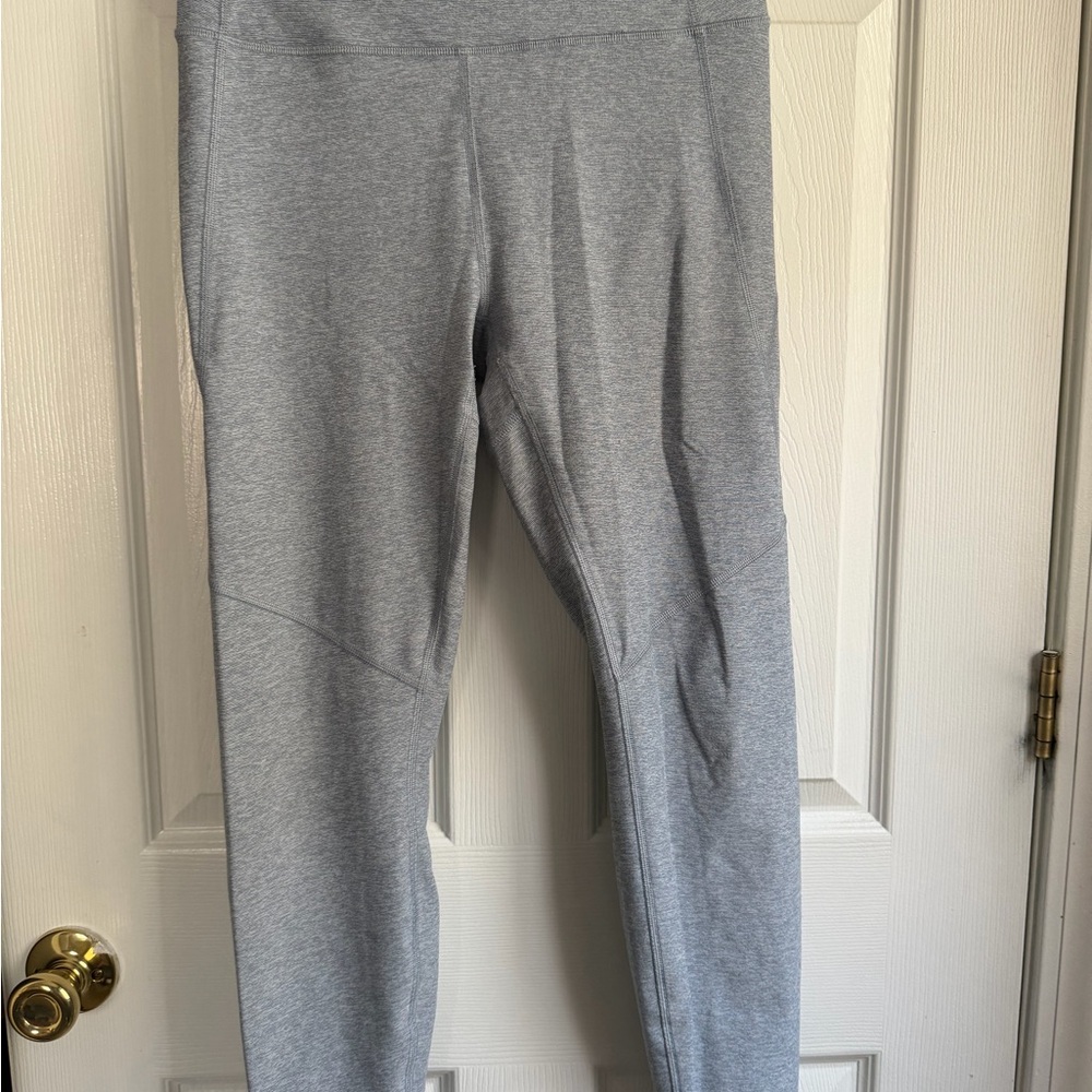 Outdoor voices blue/white active leggings